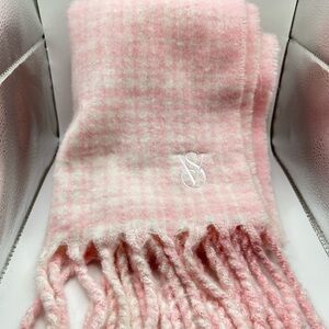 Victoria's Secret Pink Plaid Women's Scarf